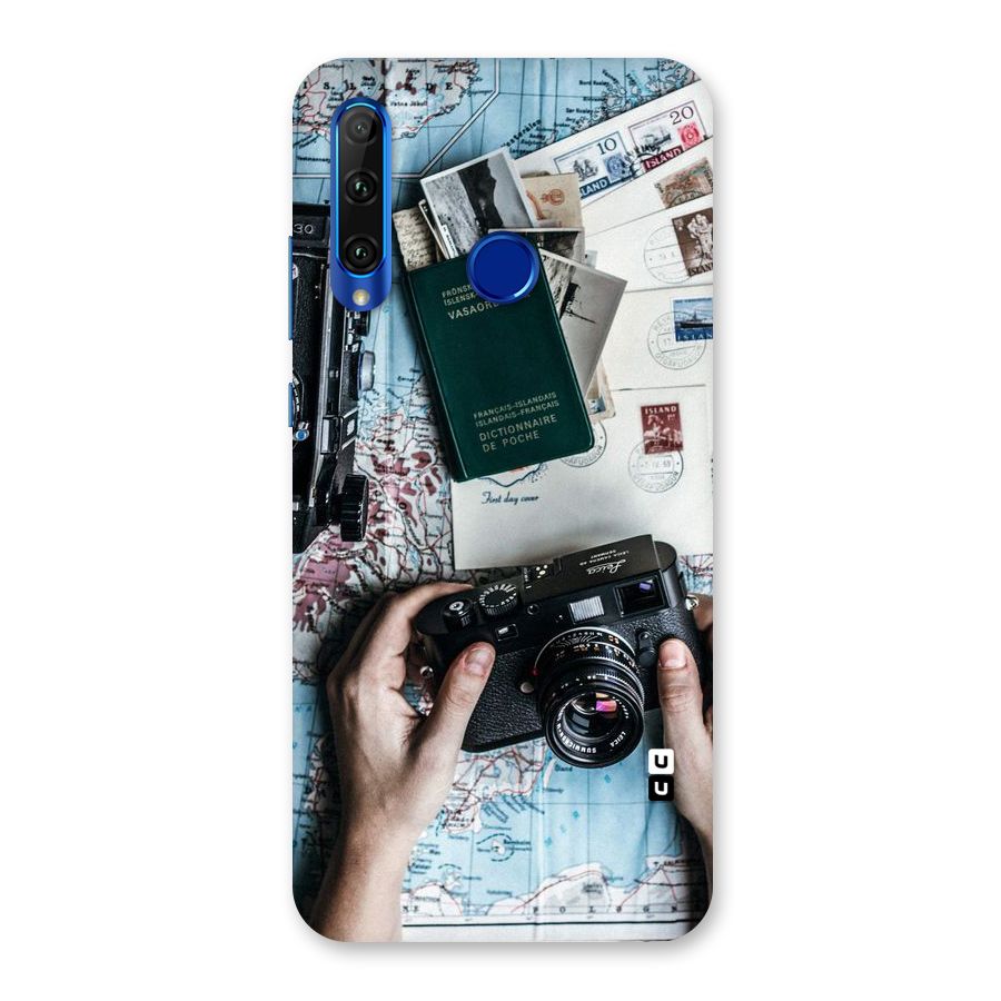 Camera and Postcards Back Case for Honor 20i