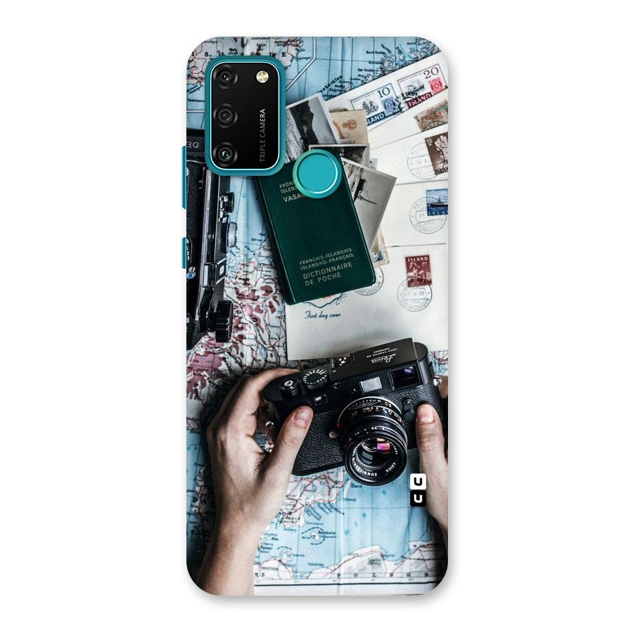Camera and Postcards Back Case for Honor 9A