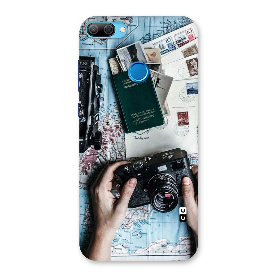 Camera and Postcards Back Case for Honor 9N