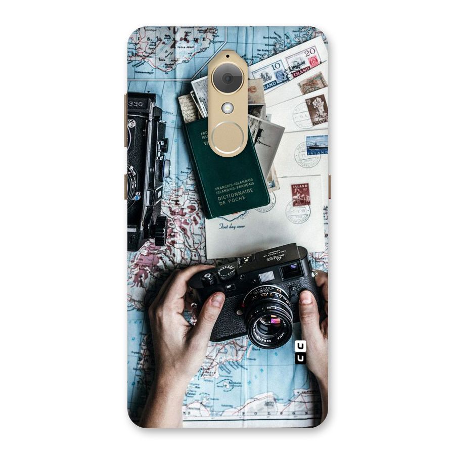 Camera and Postcards Back Case for Lenovo K8