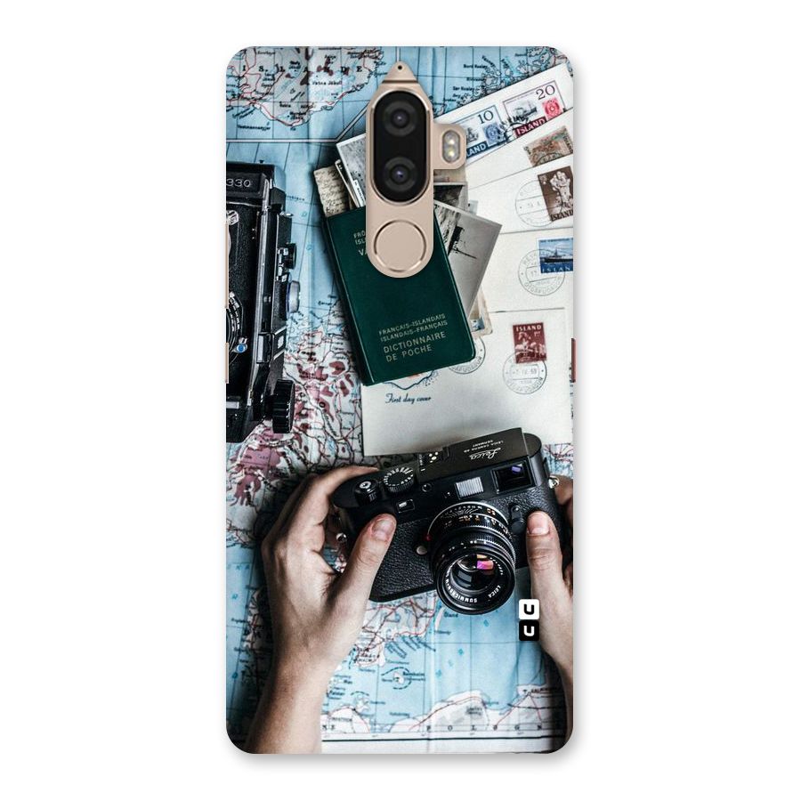 Camera and Postcards Back Case for Lenovo K8 Note