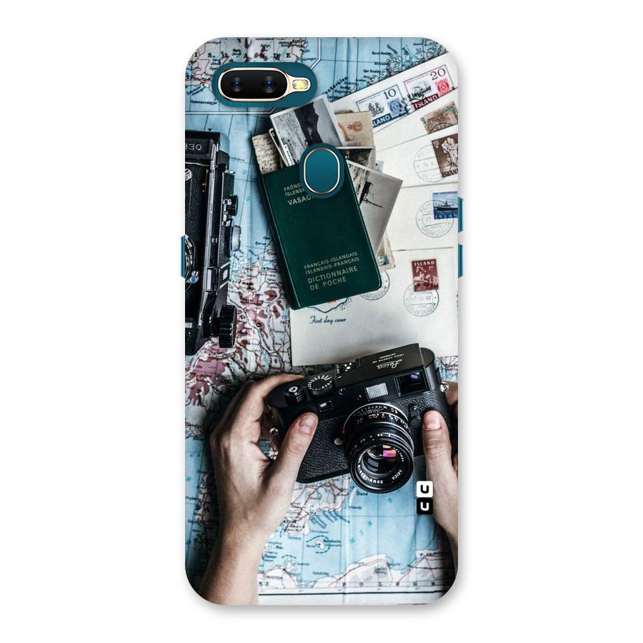 Camera and Postcards Back Case for Oppo A11k