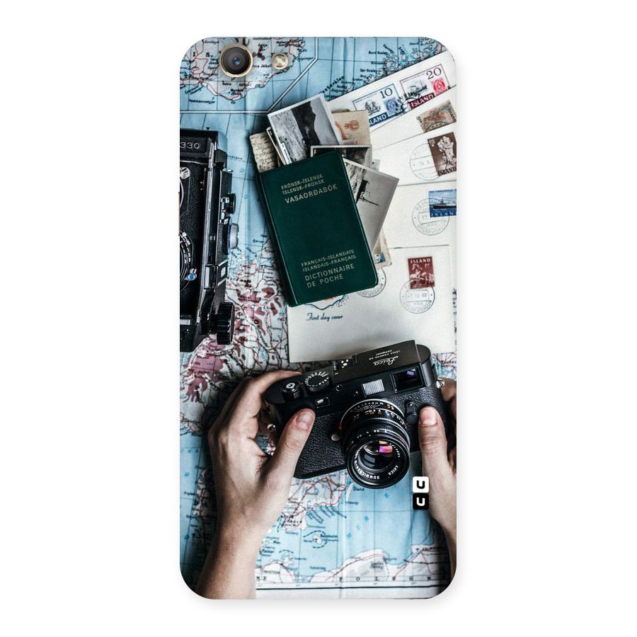 Camera and Postcards Back Case for Oppo A59