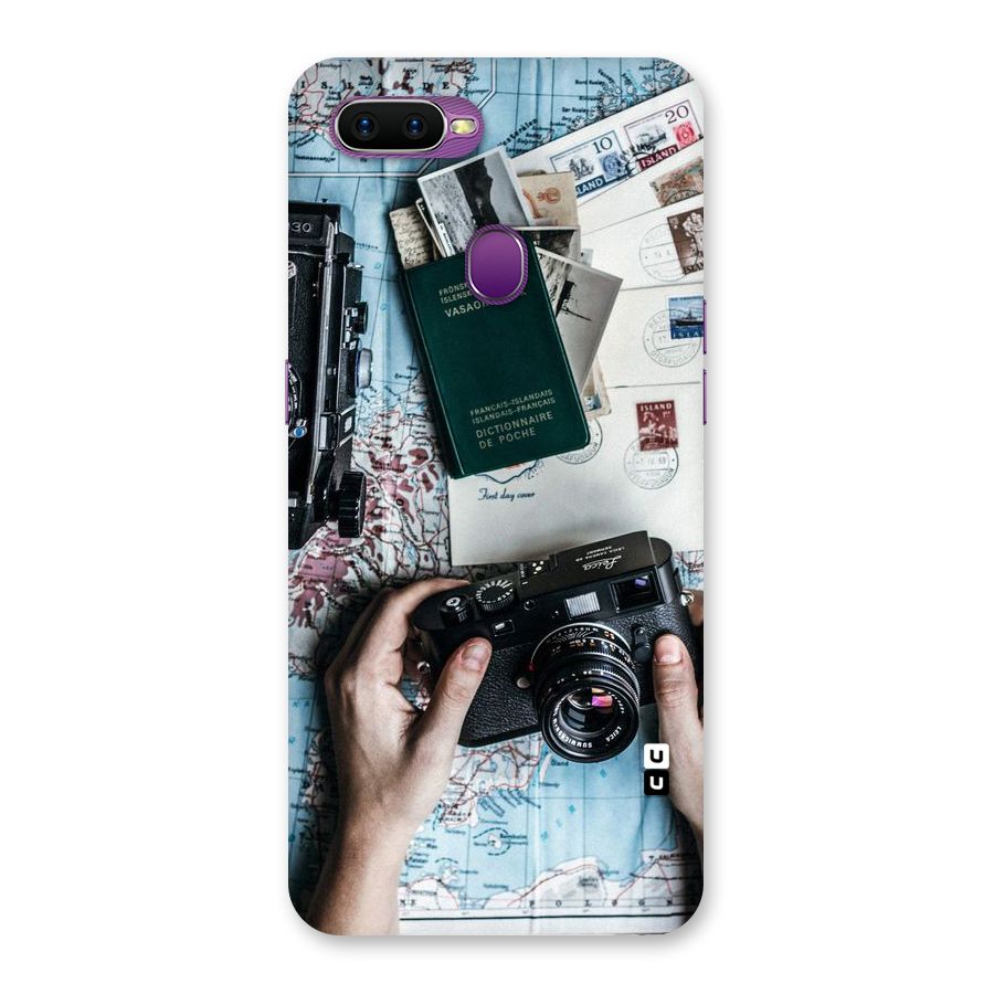 Camera and Postcards Back Case for Oppo F9