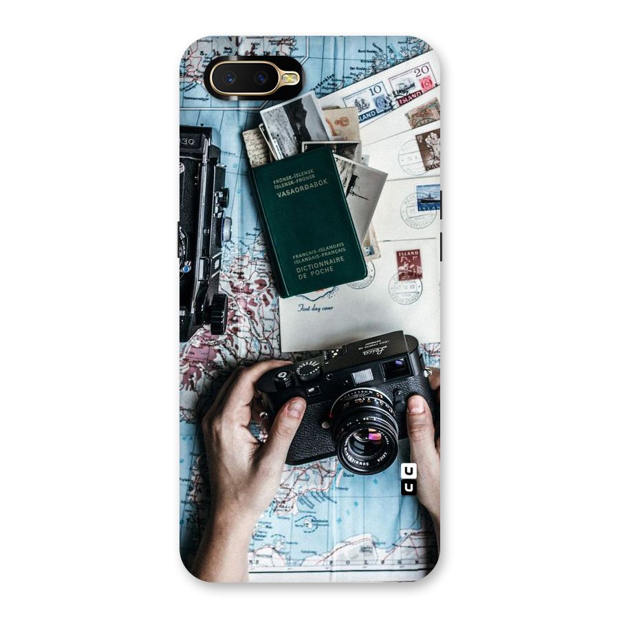 Camera and Postcards Back Case for Oppo K1