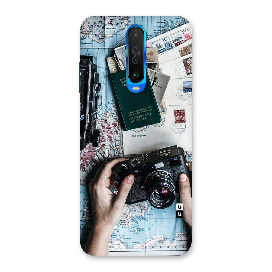 Camera and Postcards Back Case for Poco X2
