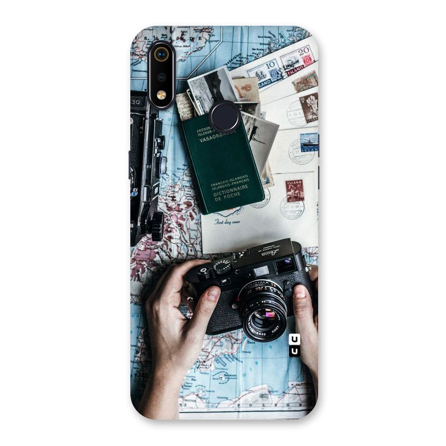 Camera and Postcards Back Case for Realme 3i