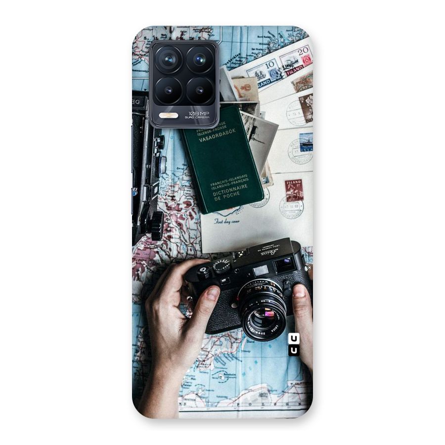 Camera and Postcards Back Case for Realme 8 Pro