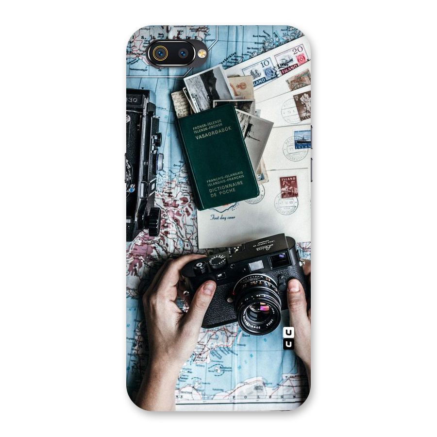 Camera and Postcards Back Case for Realme C2