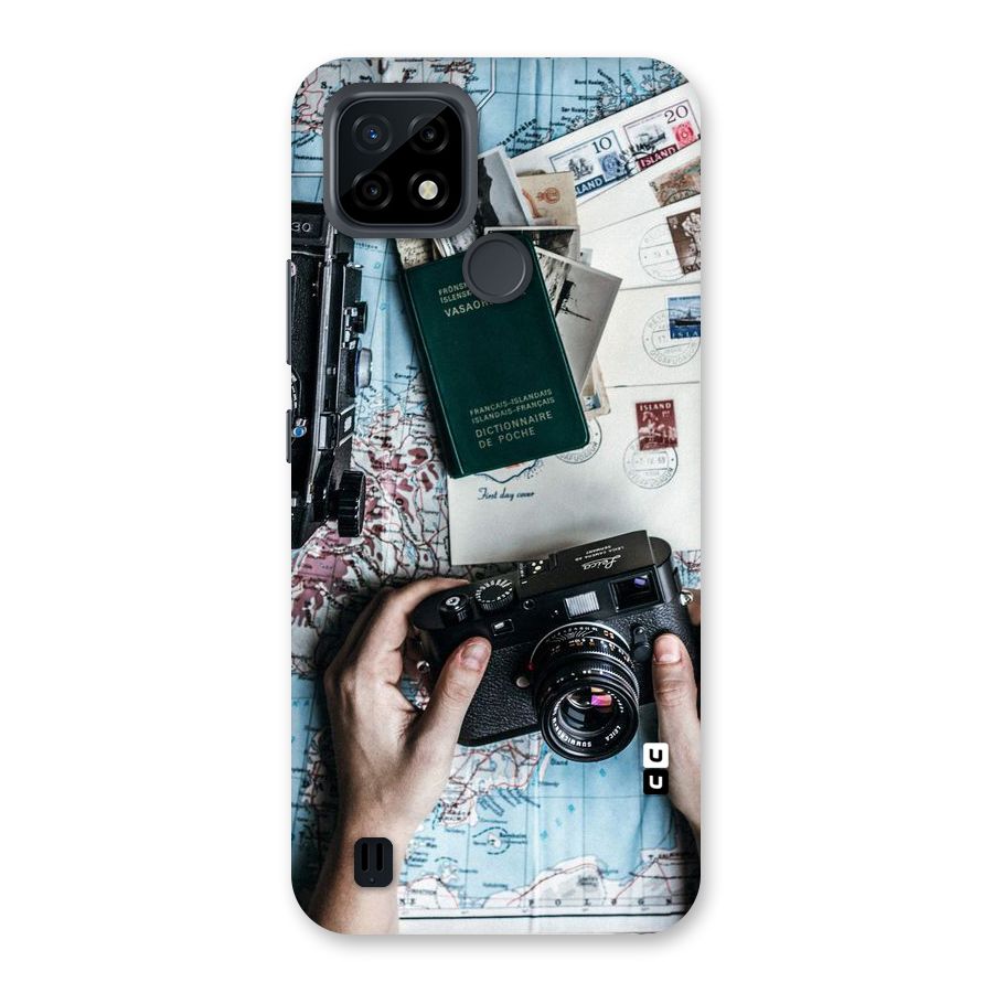 Camera and Postcards Back Case for Realme C21