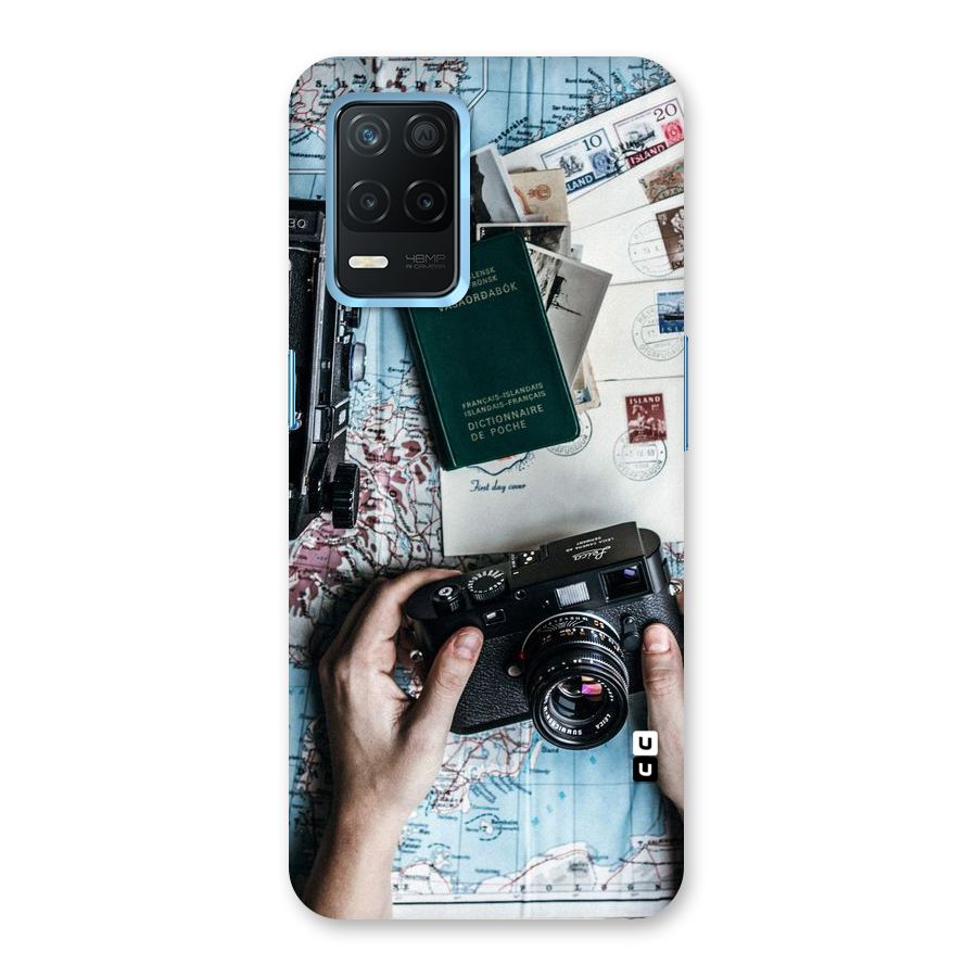 Camera and Postcards Back Case for Realme Narzo 30 5G