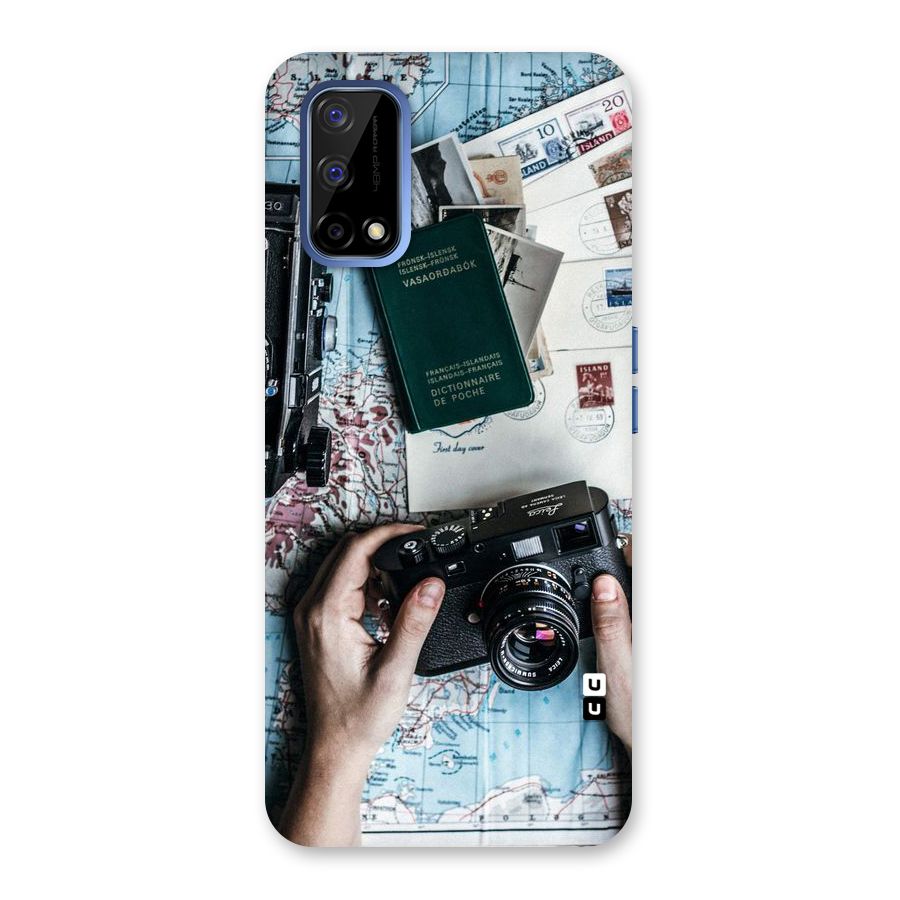 Camera and Postcards Back Case for Realme Narzo 30 Pro