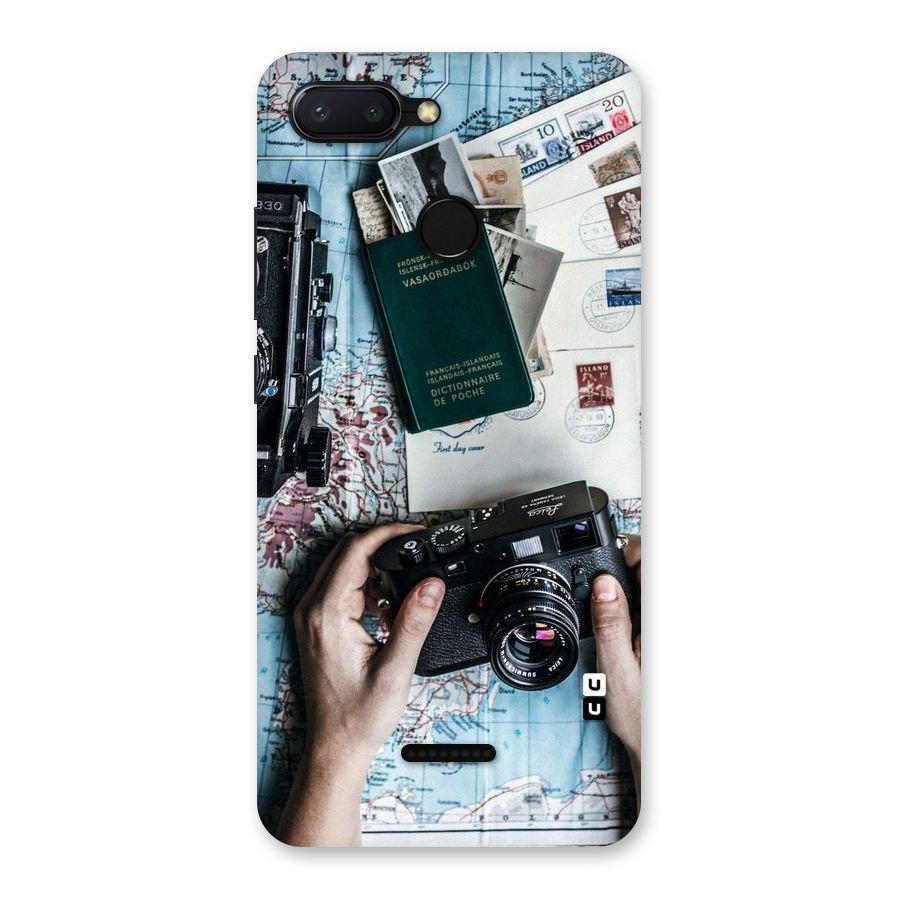 Camera and Postcards Back Case for Redmi 6