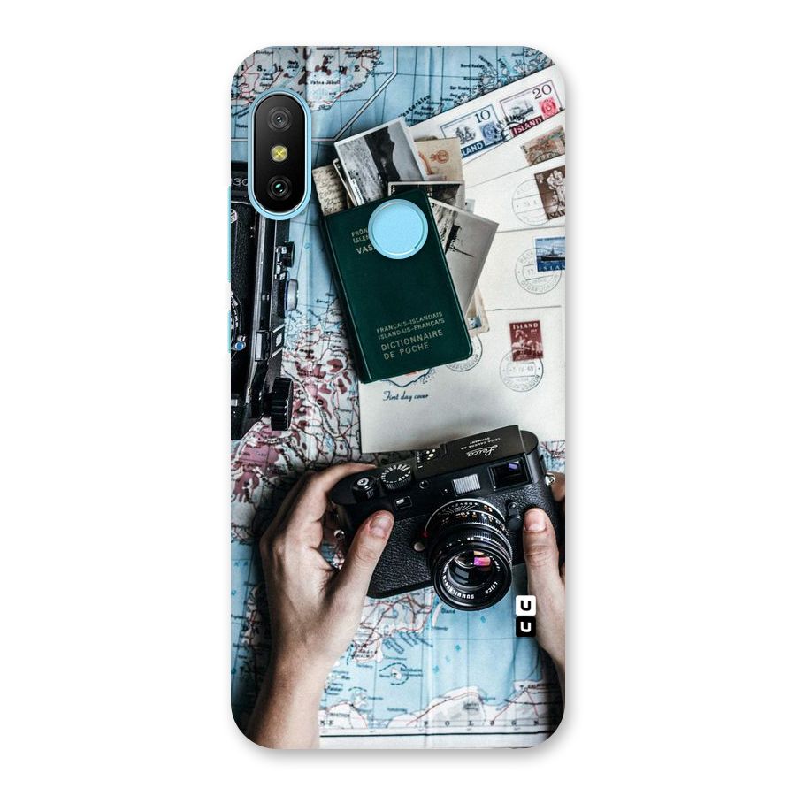 Camera and Postcards Back Case for Redmi 6 Pro
