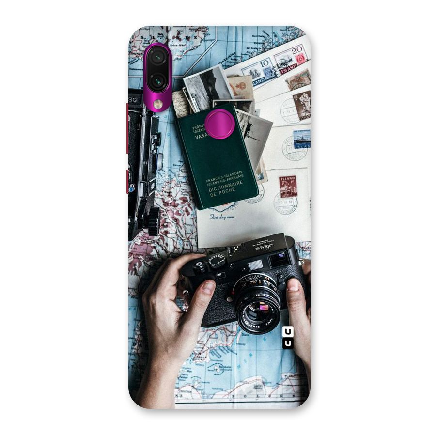 Camera and Postcards Back Case for Redmi Note 7 Pro
