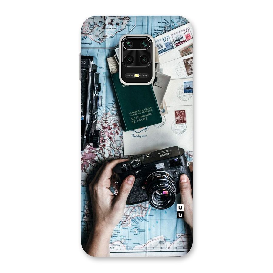 Camera and Postcards Back Case for Redmi Note 9 Pro Max