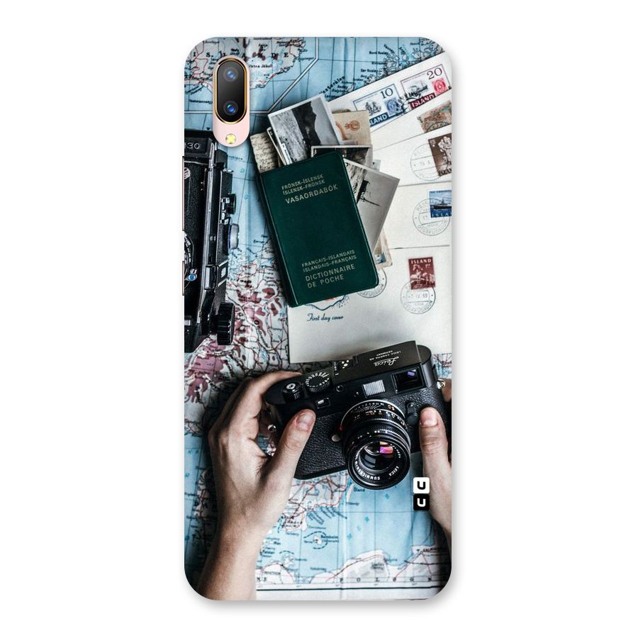 Camera and Postcards Back Case for Vivo V11 Pro