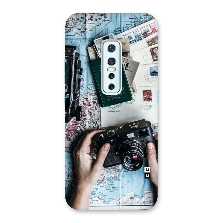 Camera and Postcards Back Case for Vivo V17 Pro