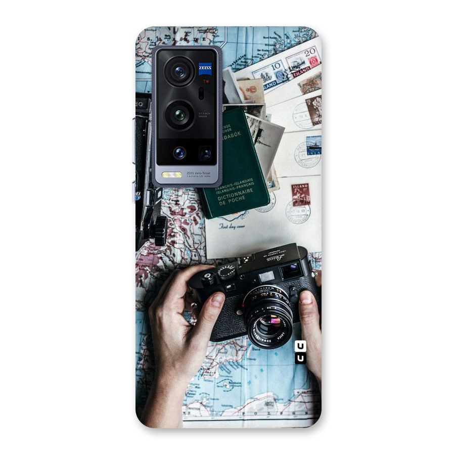 Camera and Postcards Back Case for Vivo X60 Pro Plus