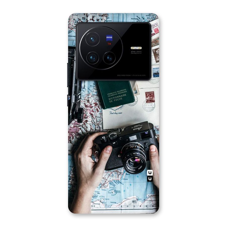 Camera and Postcards Back Case for Vivo X80