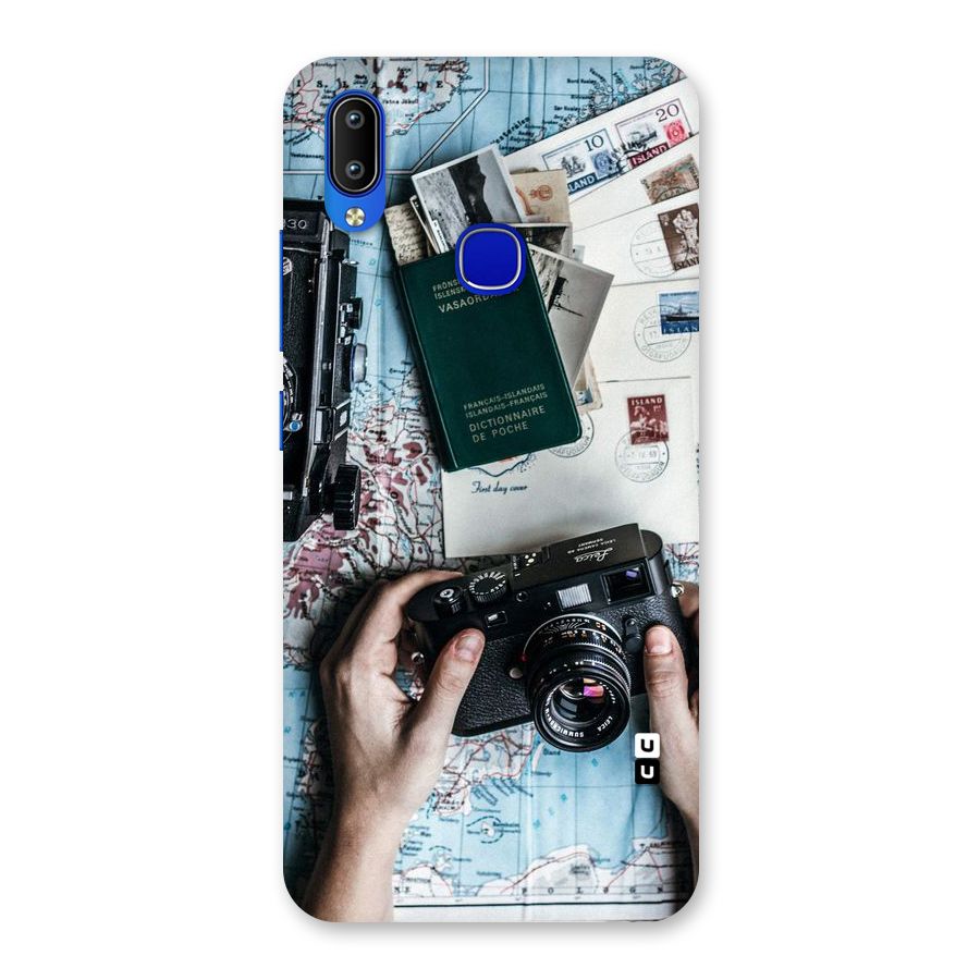 Camera and Postcards Back Case for Vivo Y91