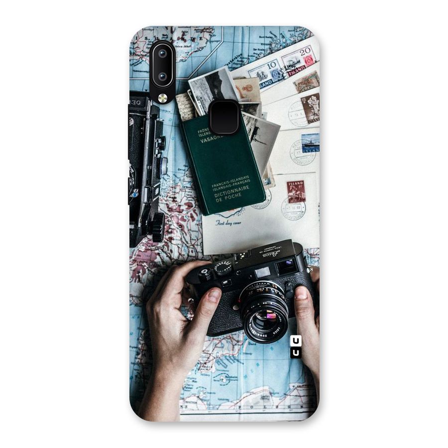 Camera and Postcards Back Case for Vivo Y93