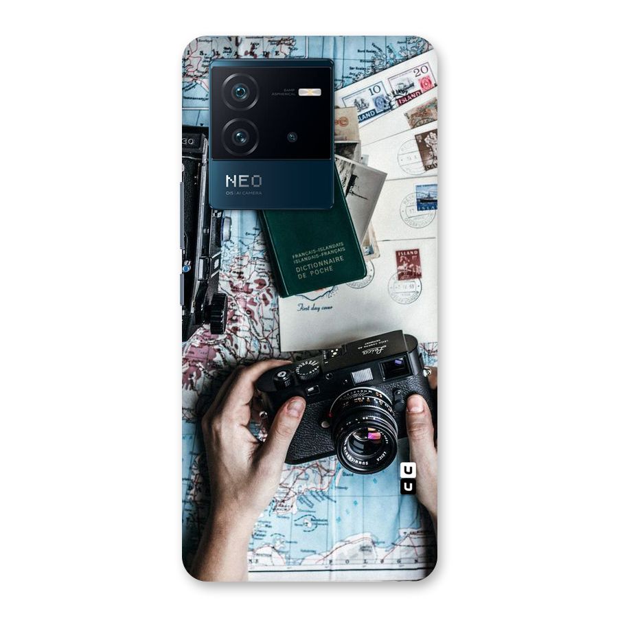 Camera and Postcards Back Case for Vivo iQOO Neo 6 5G