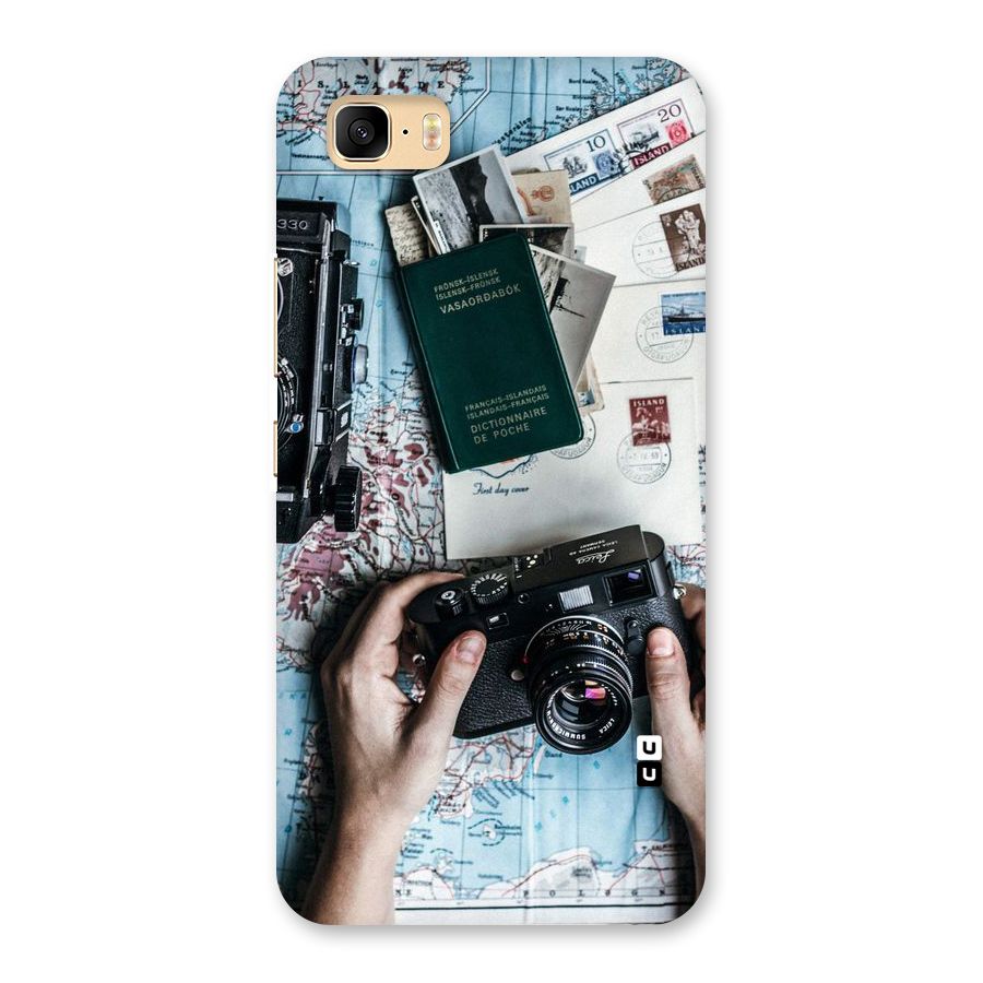 Camera and Postcards Back Case for Zenfone 3s Max