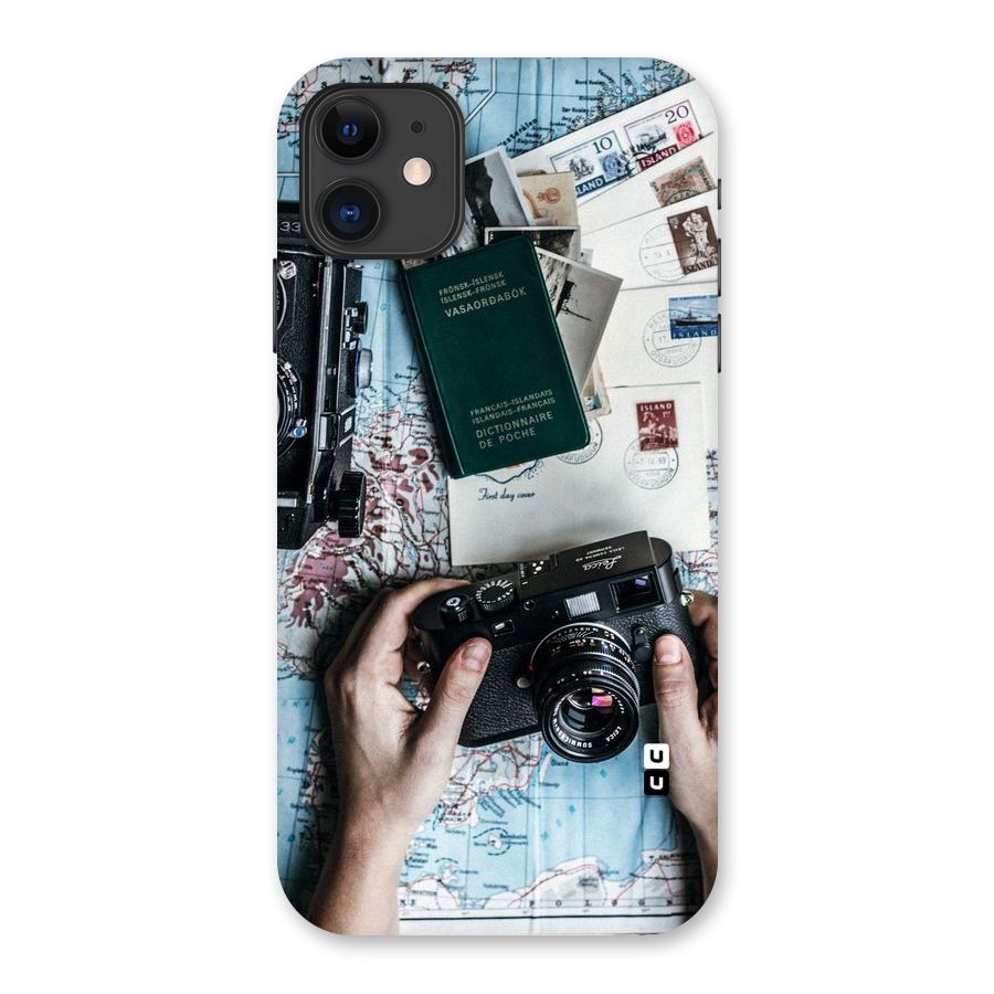 Camera and Postcards Back Case for iPhone 11