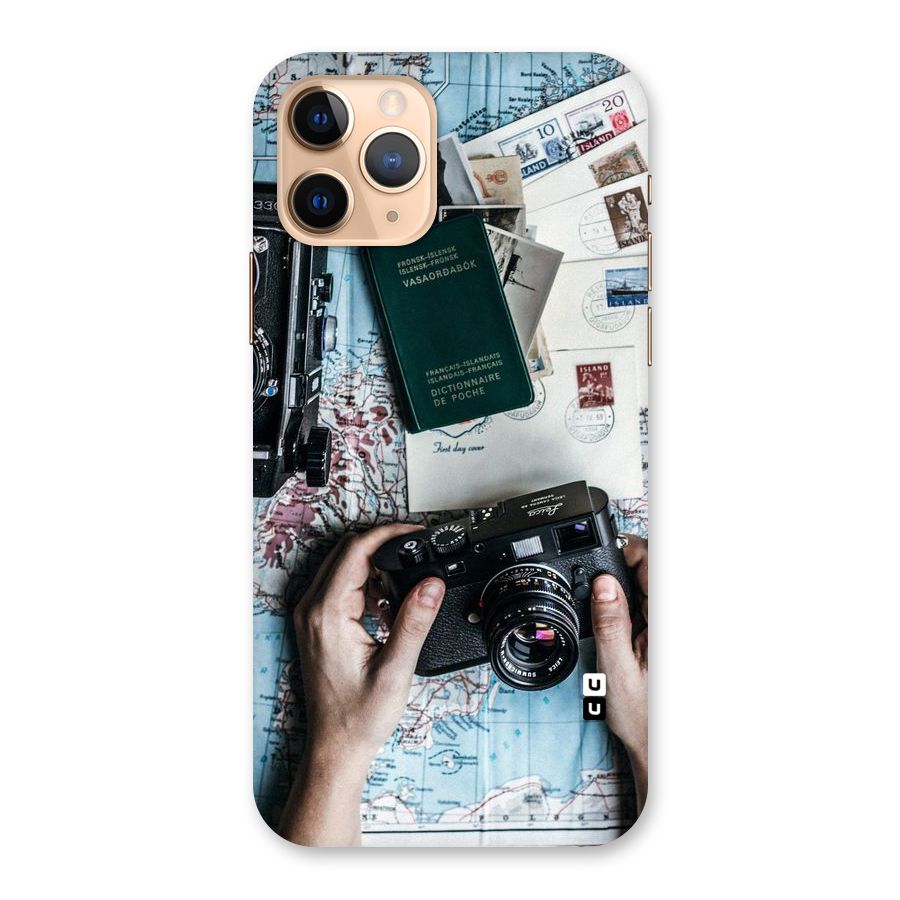 Camera and Postcards Back Case for iPhone 11 Pro