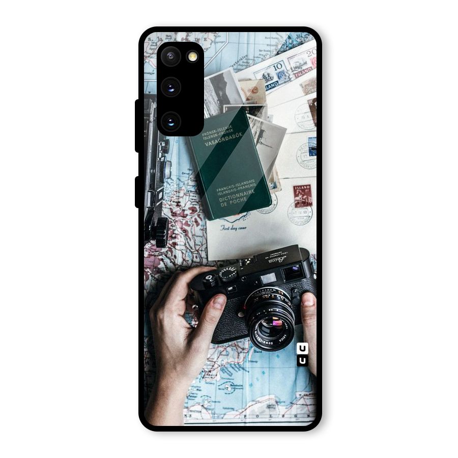 Camera and Postcards Glass Back Case for Galaxy S20 FE 5G