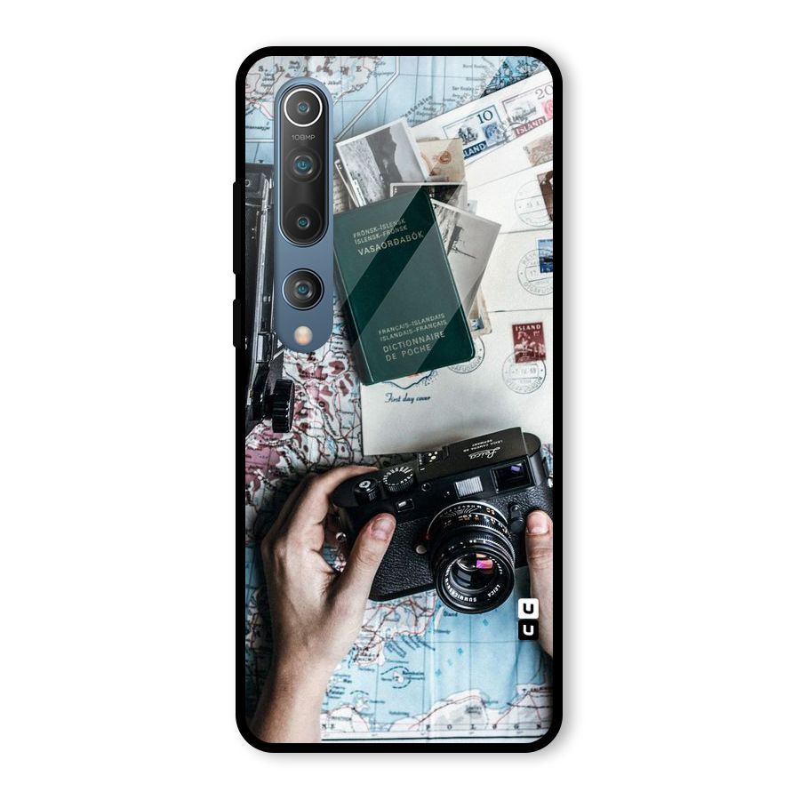 Camera and Postcards Glass Back Case for Mi 10