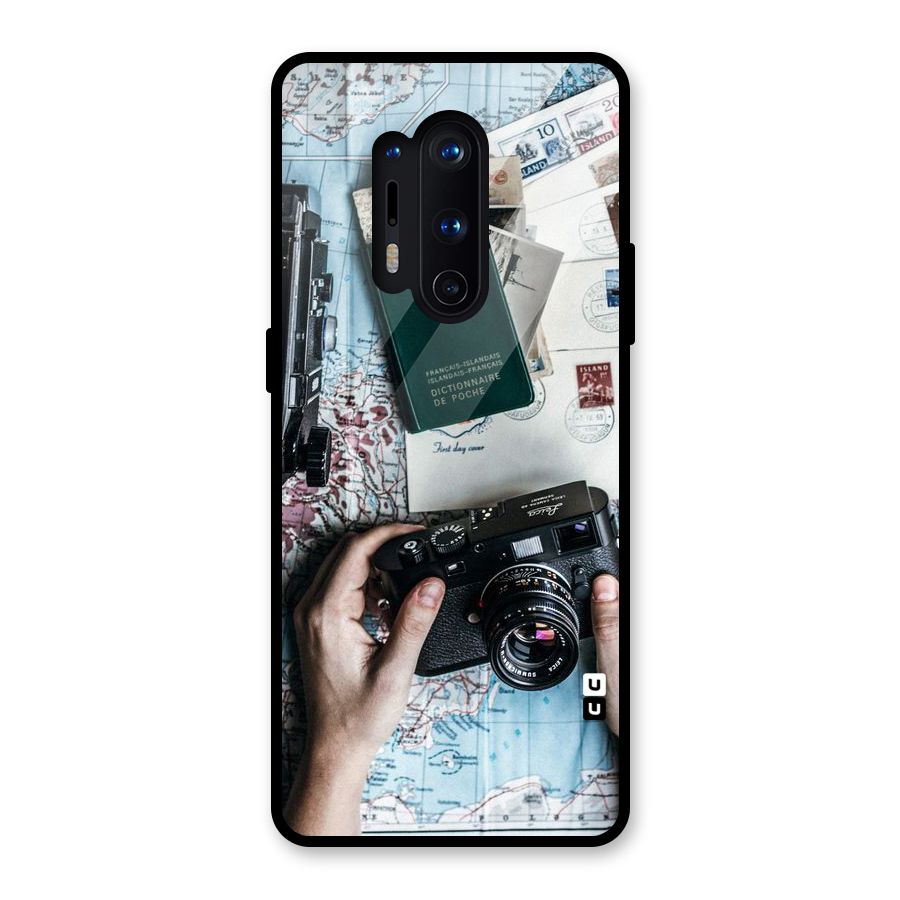 Camera and Postcards Glass Back Case for OnePlus 8 Pro