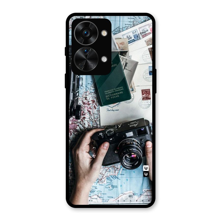 Camera and Postcards Glass Back Case for OnePlus Nord 2T
