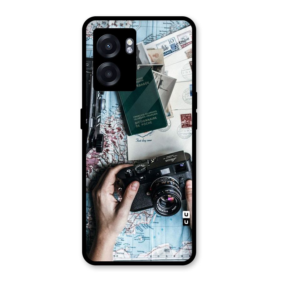 Camera and Postcards Glass Back Case for Oppo K10 (5G)