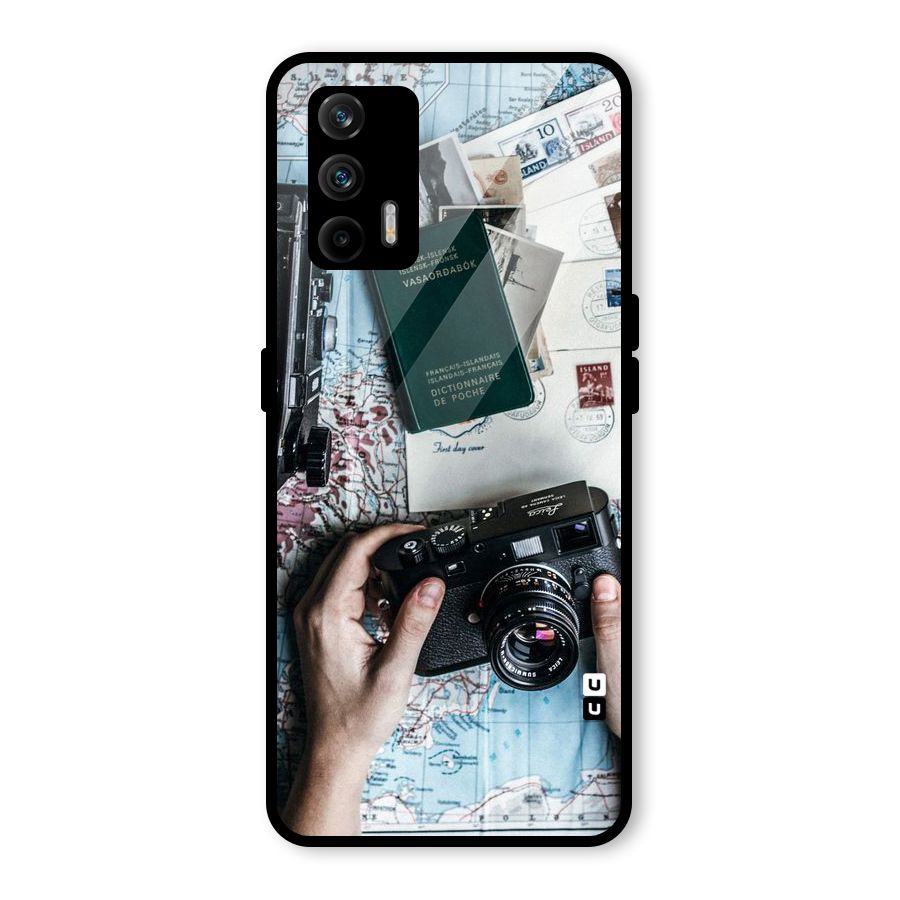 Camera and Postcards Glass Back Case for Realme GT 5G