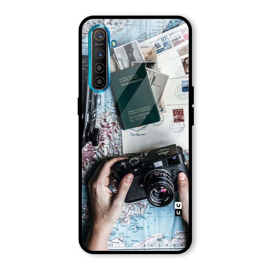 Camera and Postcards Glass Back Case for Realme X2