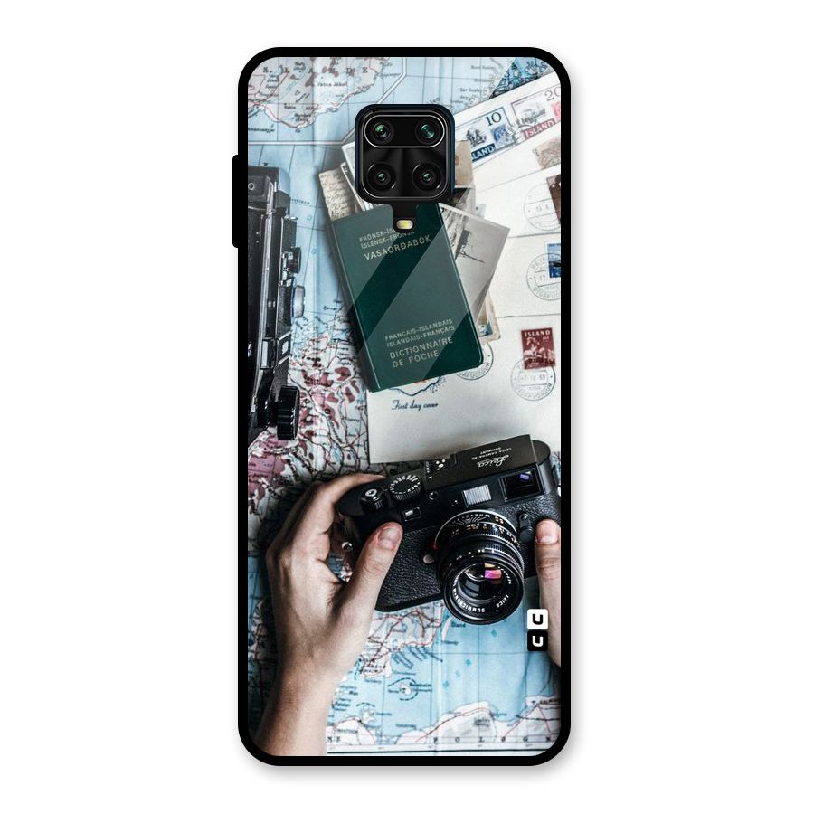 Camera and Postcards Glass Back Case for Redmi Note 10 Lite