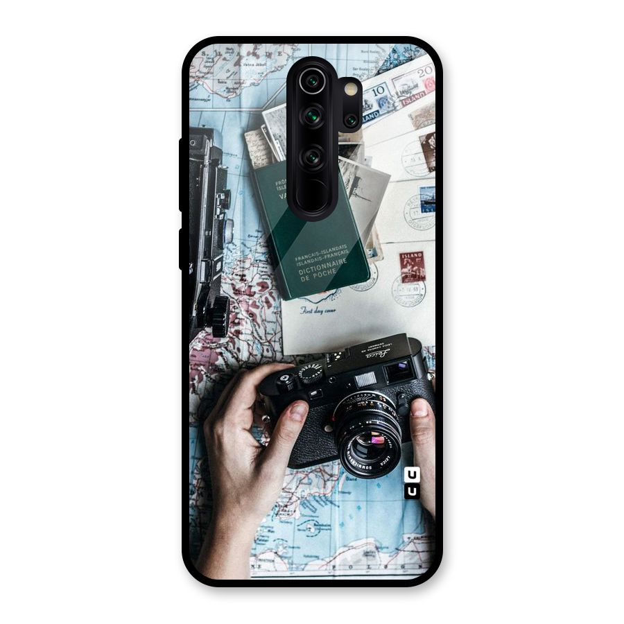 Camera and Postcards Glass Back Case for Redmi Note 8 Pro