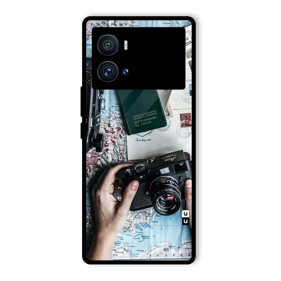 Camera and Postcards Glass Back Case for Vivo iQOO 9 Pro