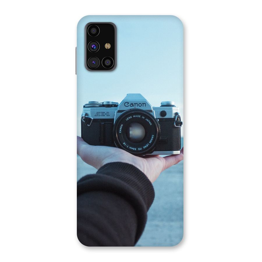 Camera in Hand Back Case for Galaxy M31s