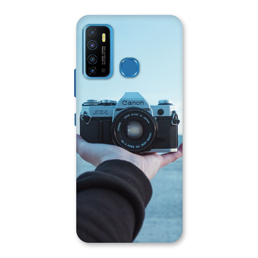 Camera in Hand Back Case for Infinix Hot 9