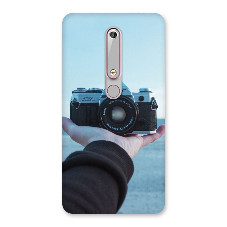Camera in Hand Back Case for Nokia 6.1