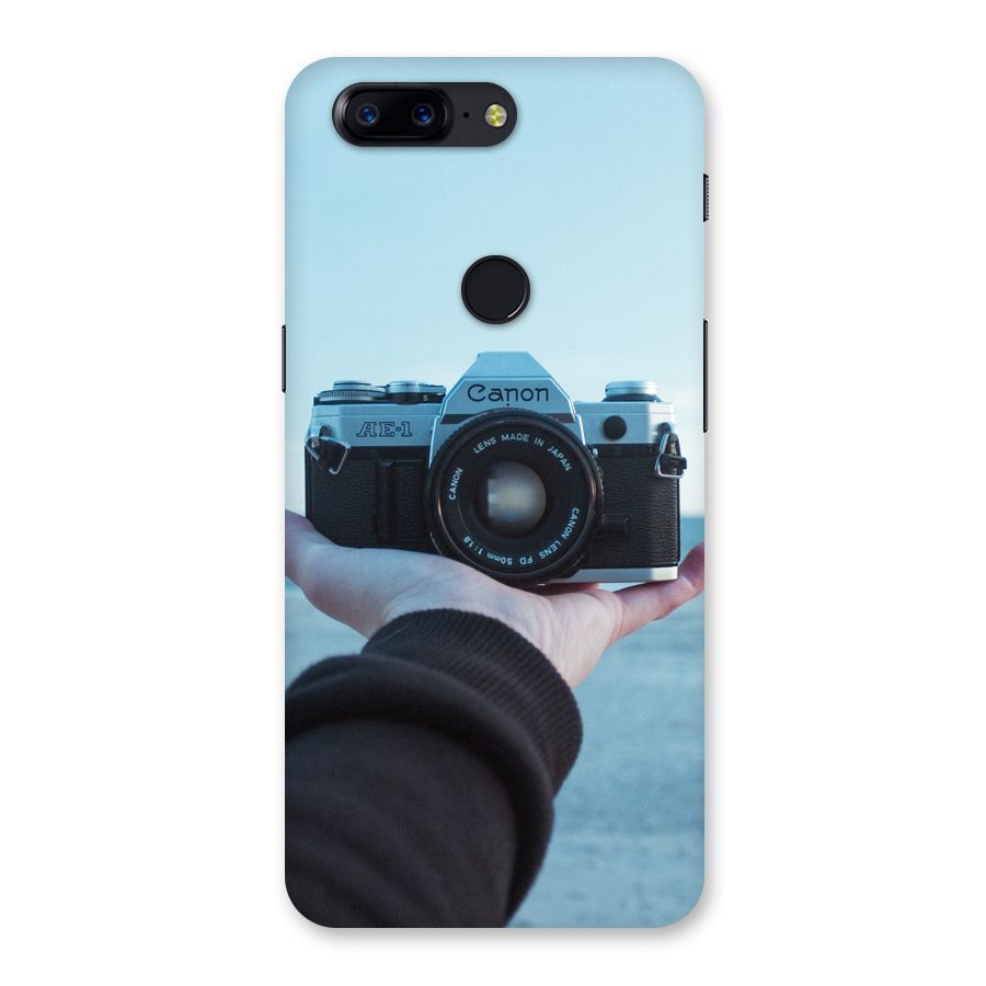 Camera in Hand Back Case for OnePlus 5T