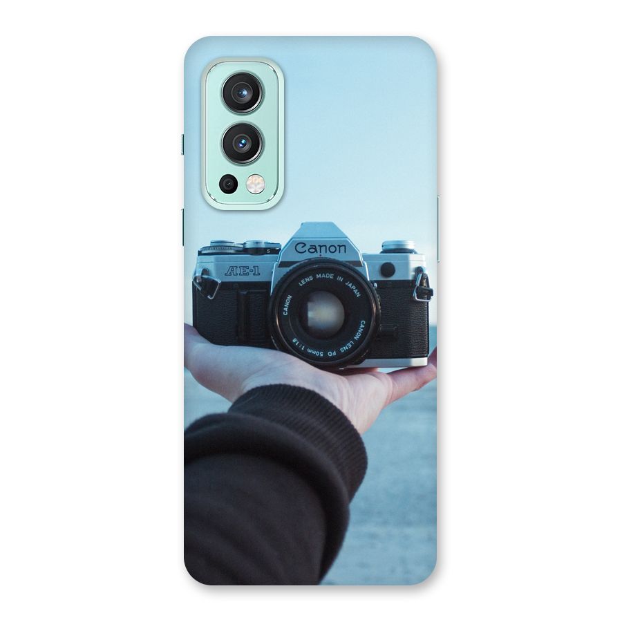 Camera in Hand Back Case for OnePlus Nord 2 5G