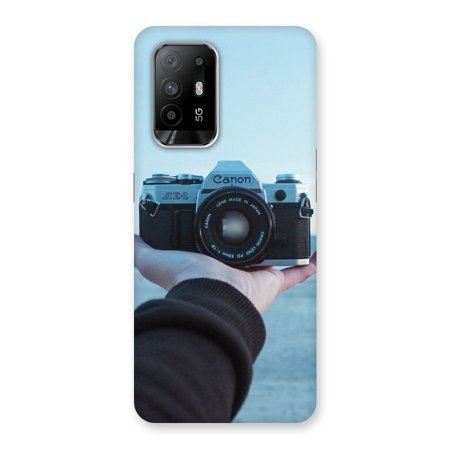Camera in Hand Back Case for Oppo F19 Pro Plus 5G