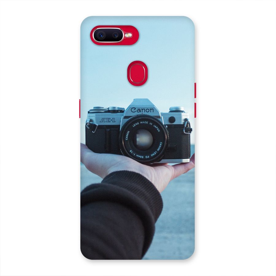Camera in Hand Back Case for Oppo F9 Pro