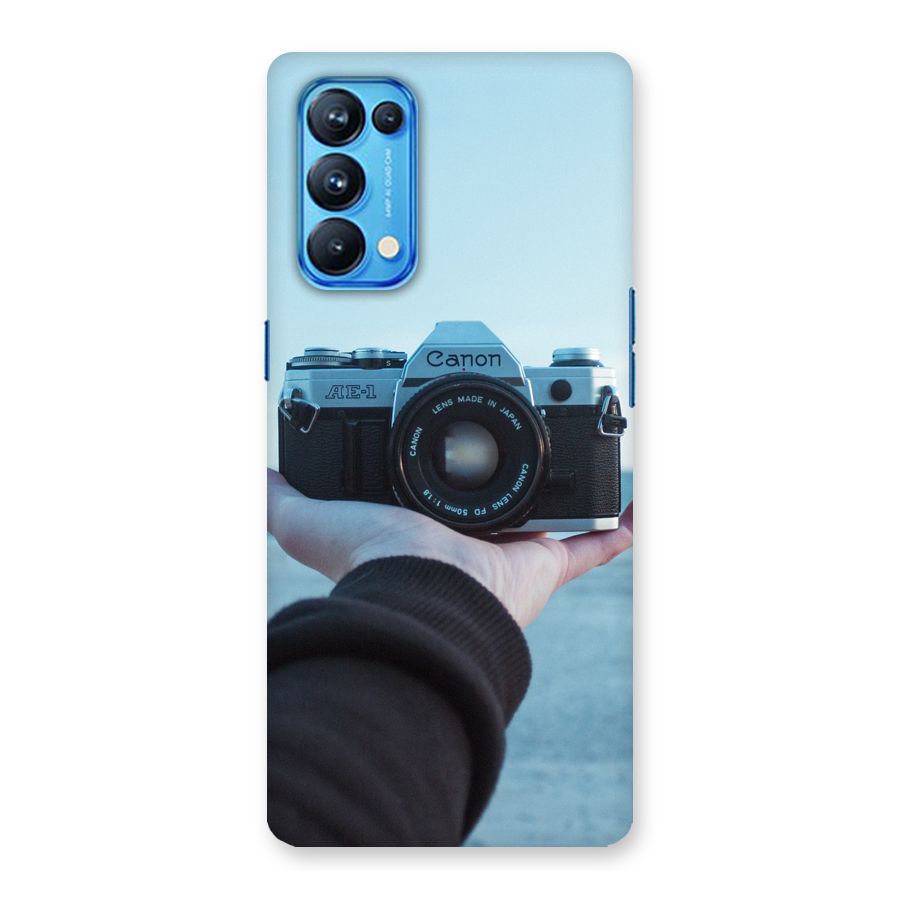 Camera in Hand Back Case for Oppo Reno5 Pro 5G