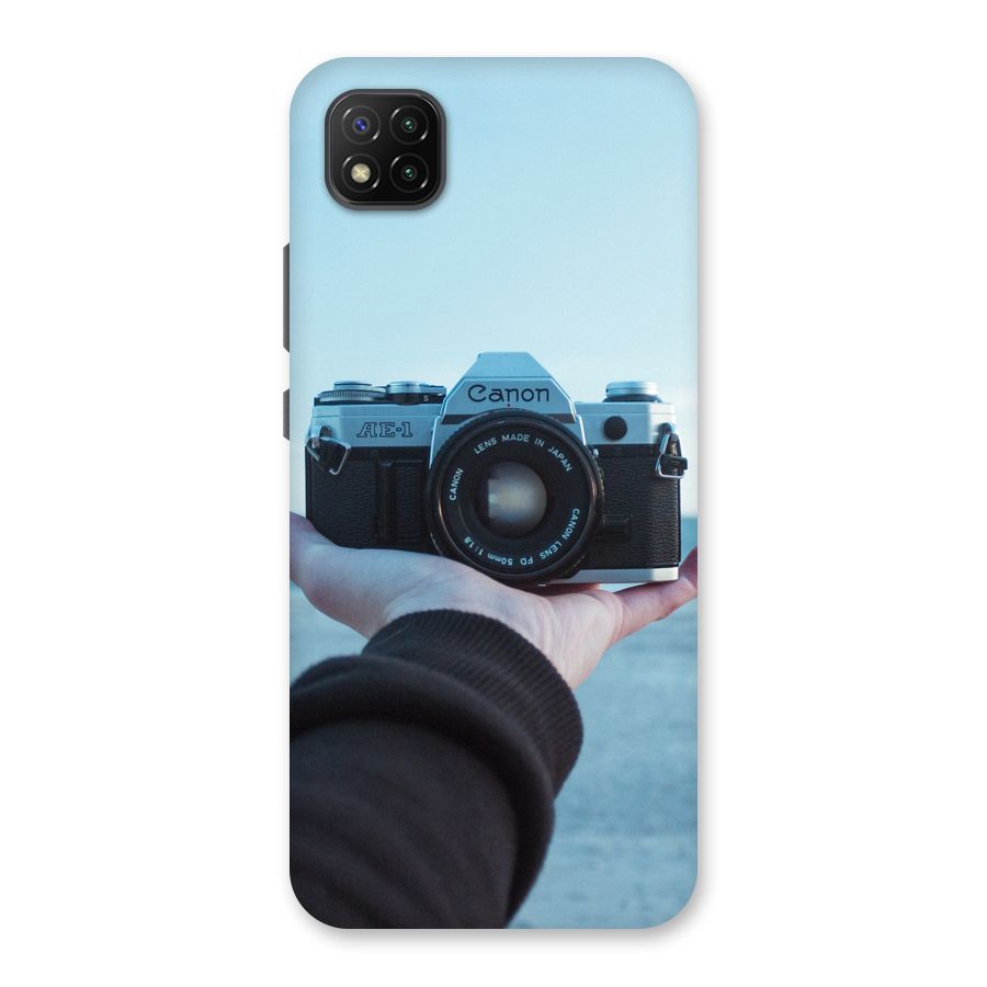 Camera in Hand Back Case for Poco C3