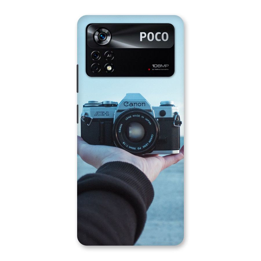 Camera in Hand Back Case for Poco X4 Pro 5G